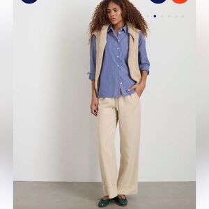 ALEX MILL Riley pants in drapey twill Summer Linen